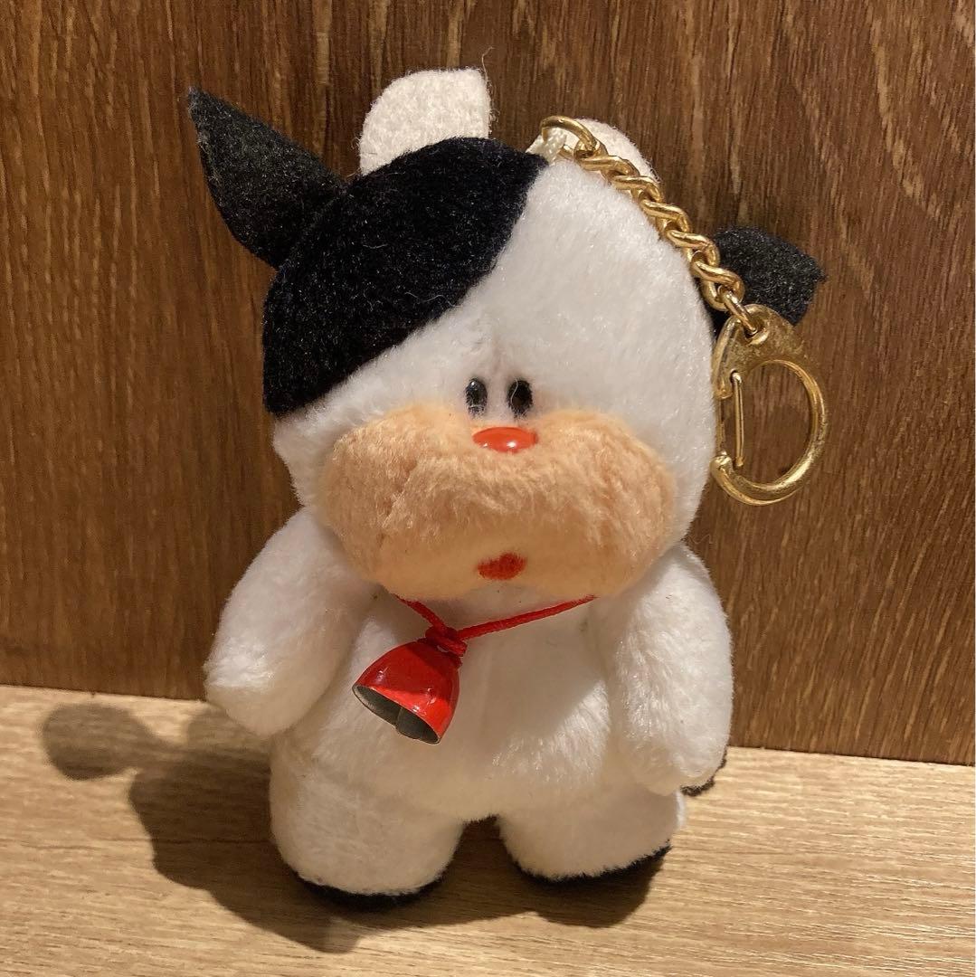 平成レトロ♡ぬいぐるみ♡オオイケ♡OIKE♡牛♡うし♡モーモー♡昭和