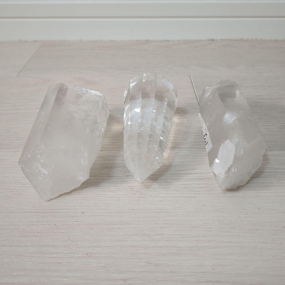 【生命の波動を高める】レムリアンシードクリスタル水晶　原石　セット売り　天然石