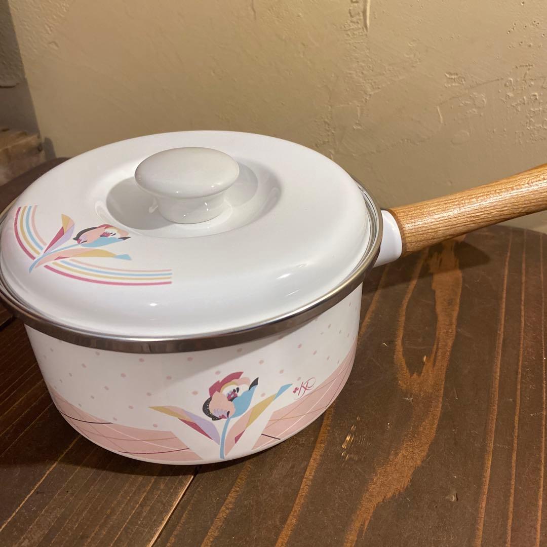 シャディ　ホーローセット　カレンピーコック　レトロ