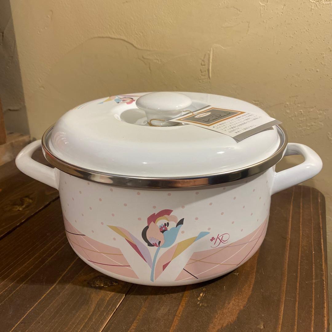 シャディ　ホーローセット　カレンピーコック　レトロ