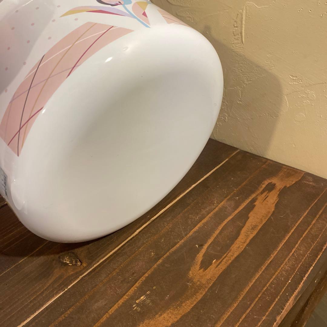 シャディ　ホーローセット　カレンピーコック　レトロ