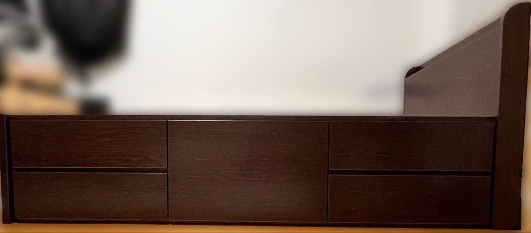 コンパクトシングルベッドホワイト