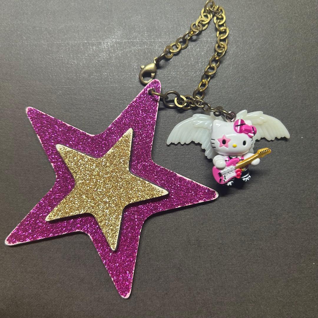 激レア ハローキティ ロック ストラップ レア ROCK