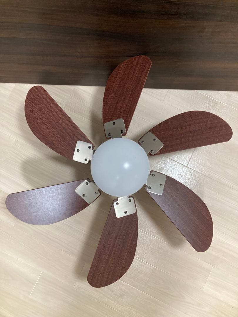 【VENTOTA】シーリングファンライト LEDリモコン付 ライトファン付き照明