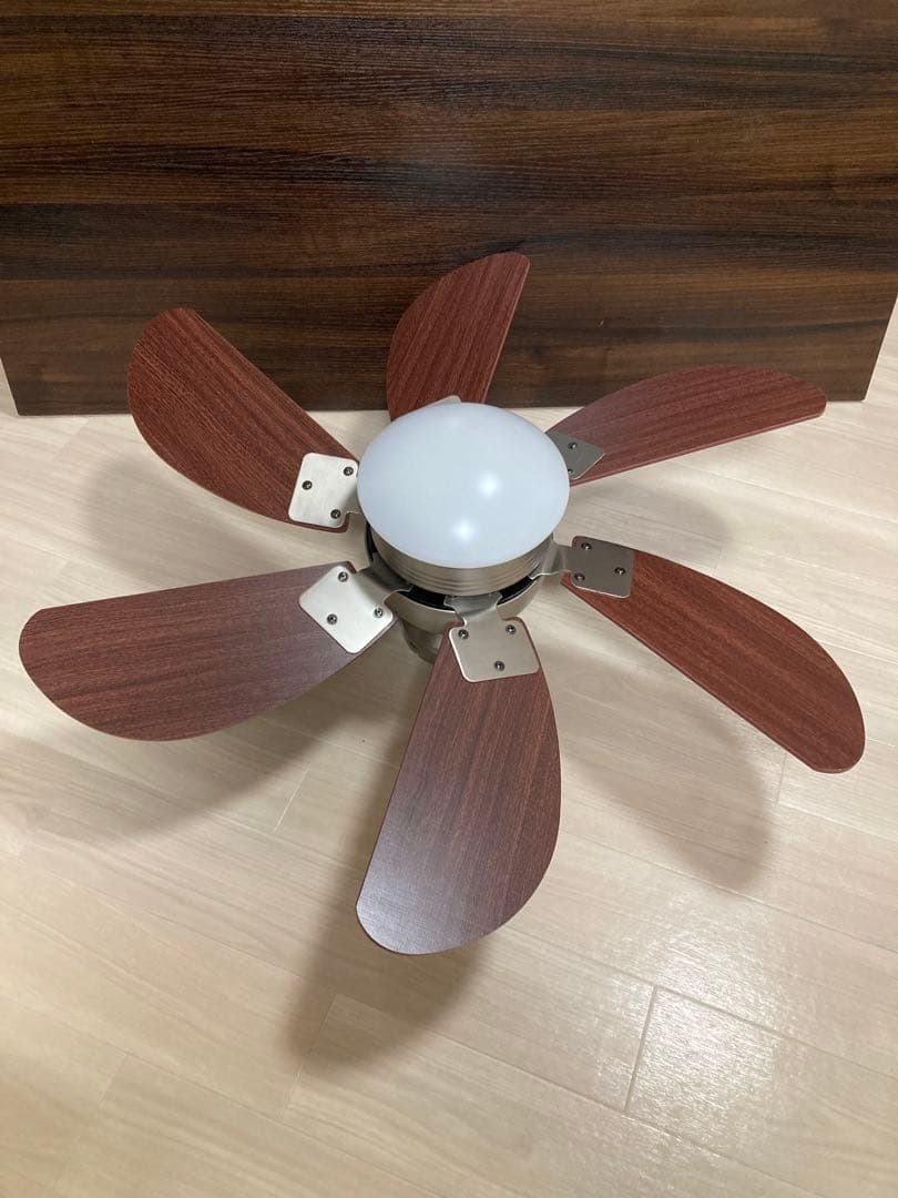 【VENTOTA】シーリングファンライト LEDリモコン付 ライトファン付き照明