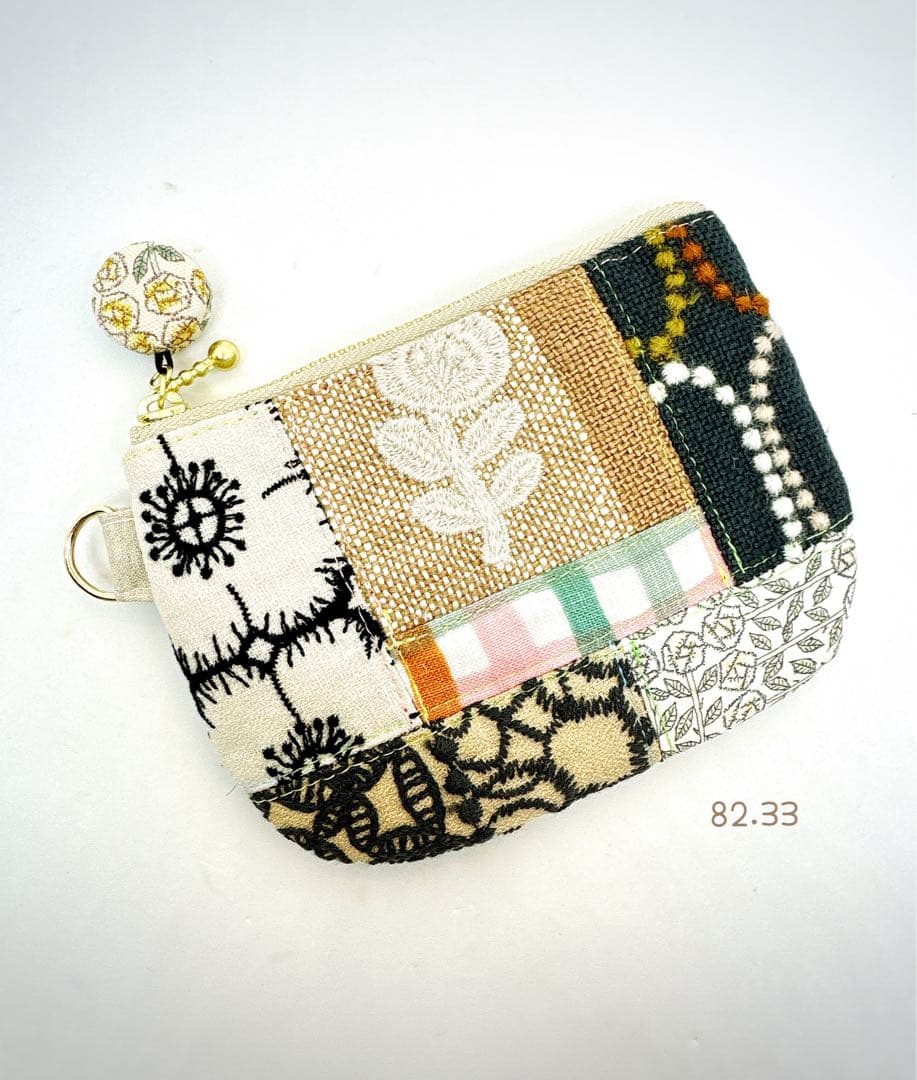 chouchoとbonheur達の角丸ファスナーポーチ ミナペルホネン 12 - メルカリ