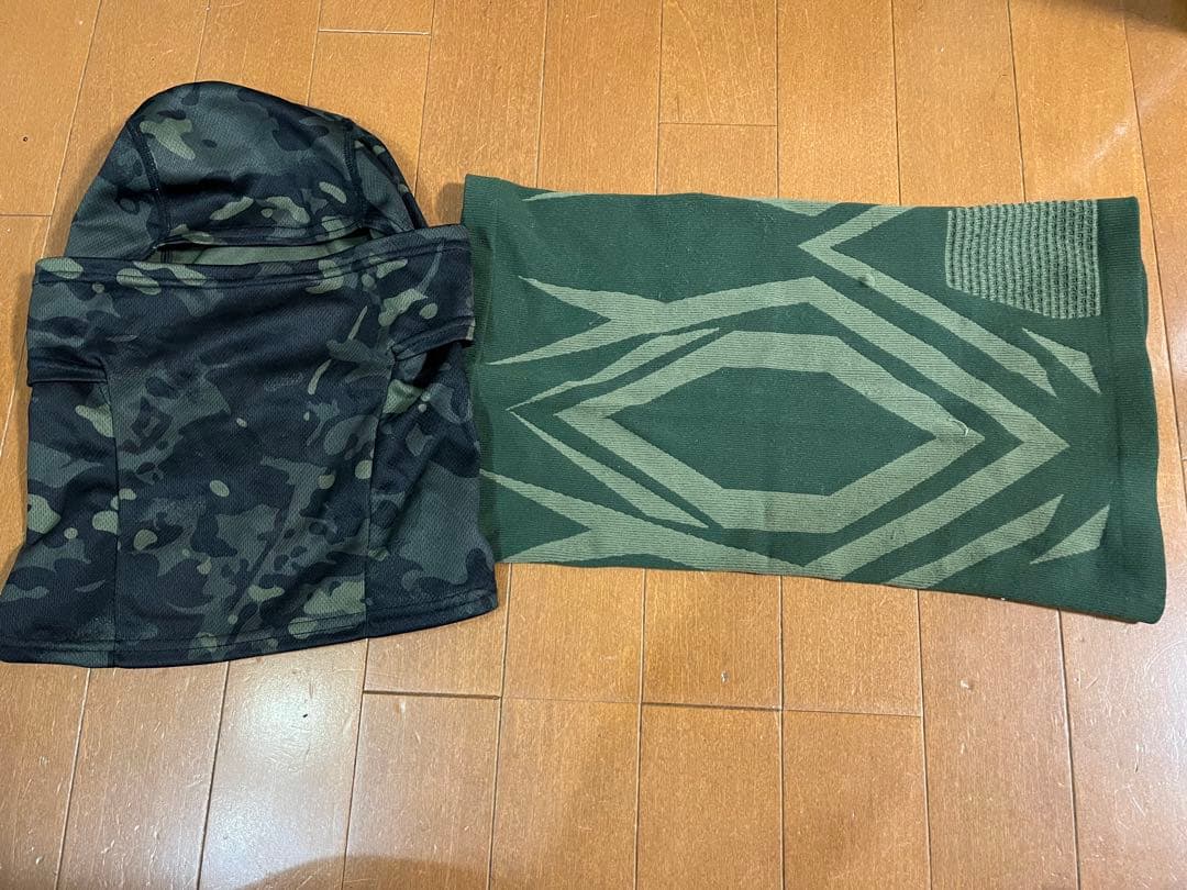 迷彩色フード付きプロテクター フルセット