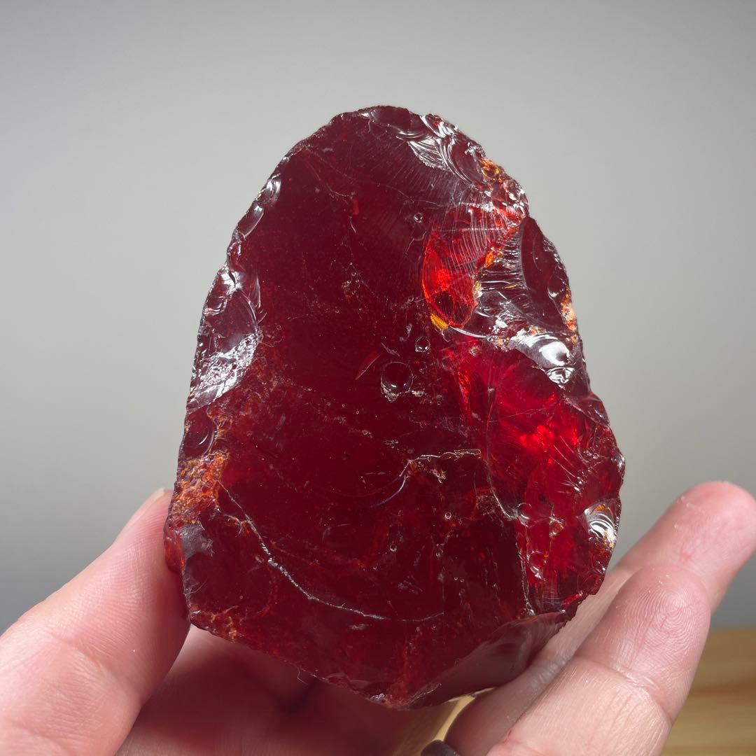 お値下げ　アンダラクリスタル　シエラネバダ産　希少レッド　367g