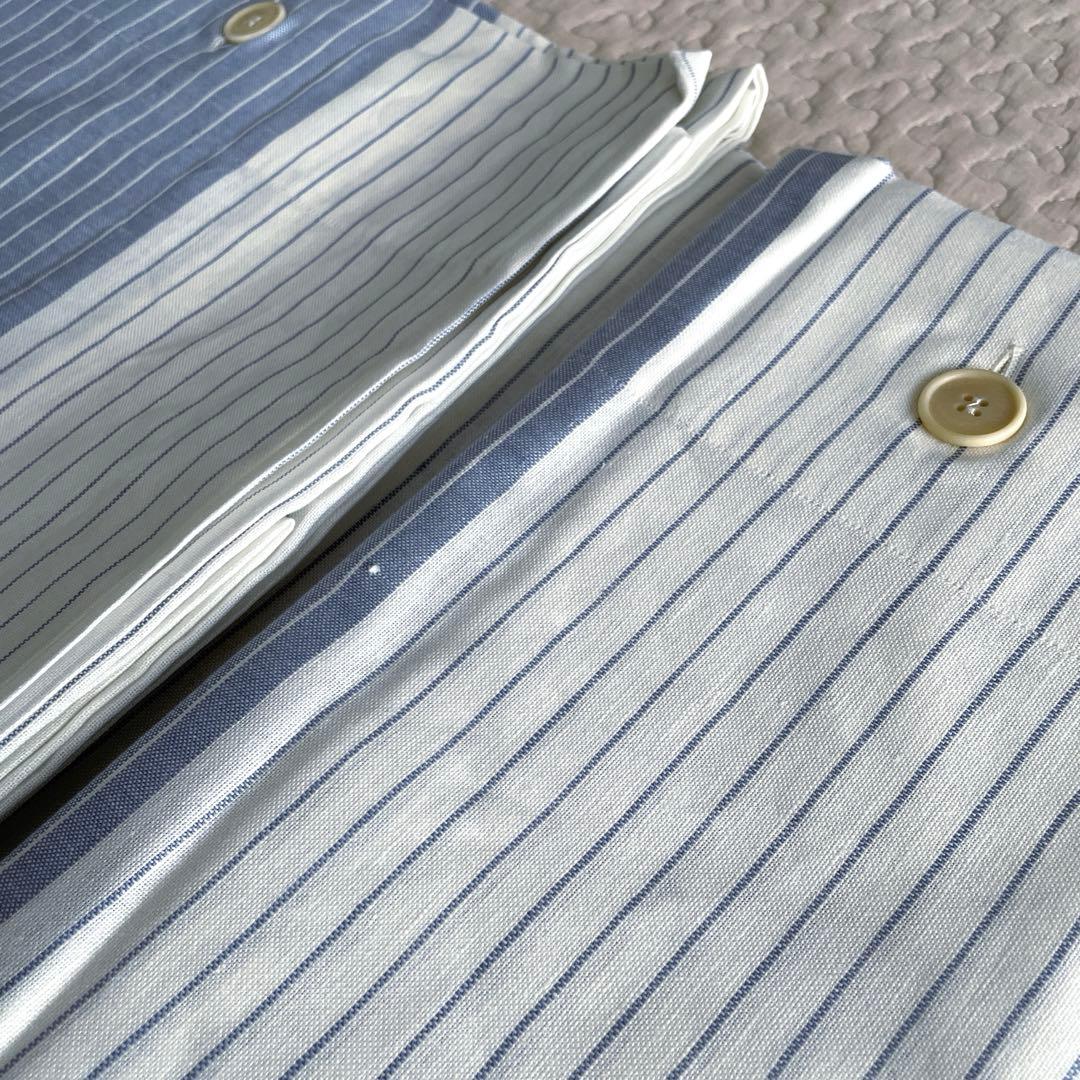 未使用　コンランショップ デュべカバー　ダブル　麻綿　掛け布団カバー　イタリア製