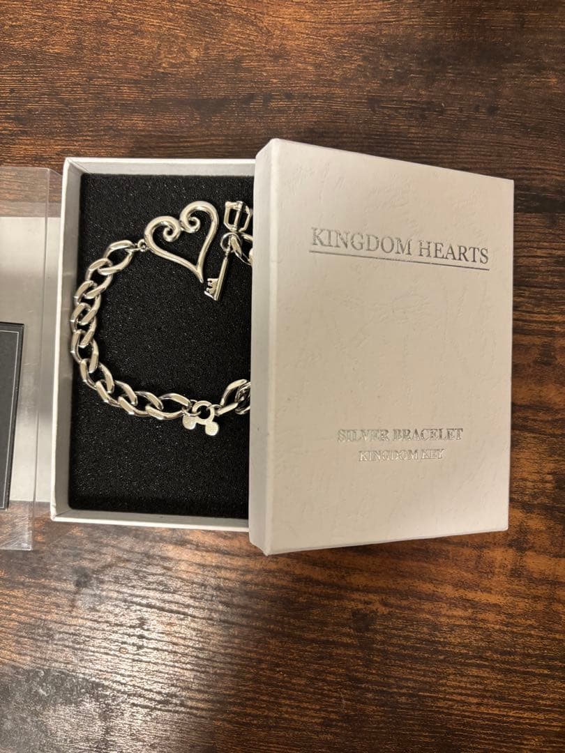 【レア】キングダムハーツ シルバーブレスレット キーブレード ミッキー ソラ