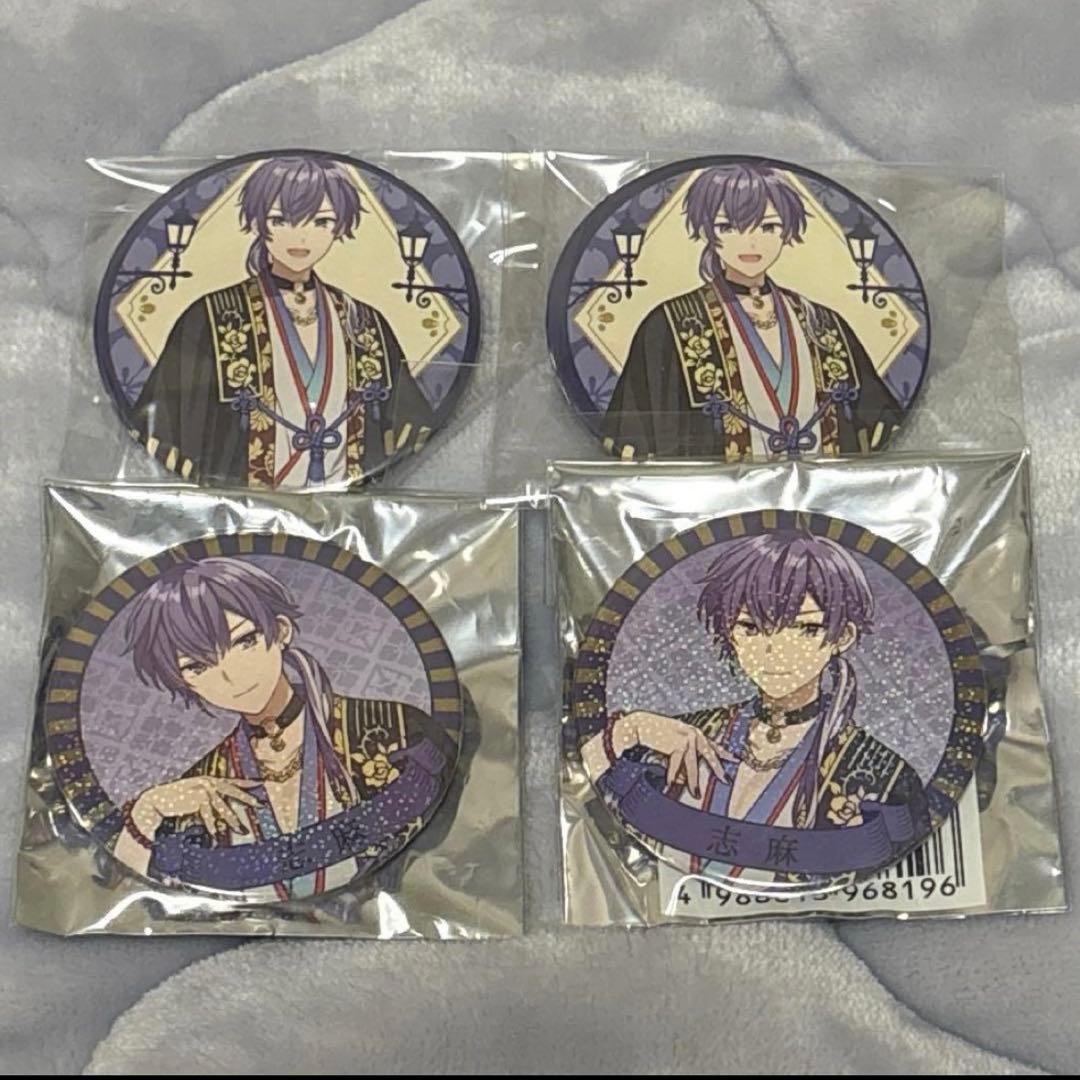 浦島坂田船 春ツ 2022 志麻 缶バッジ 4個 等身 令和浪漫 ホロ - メルカリ