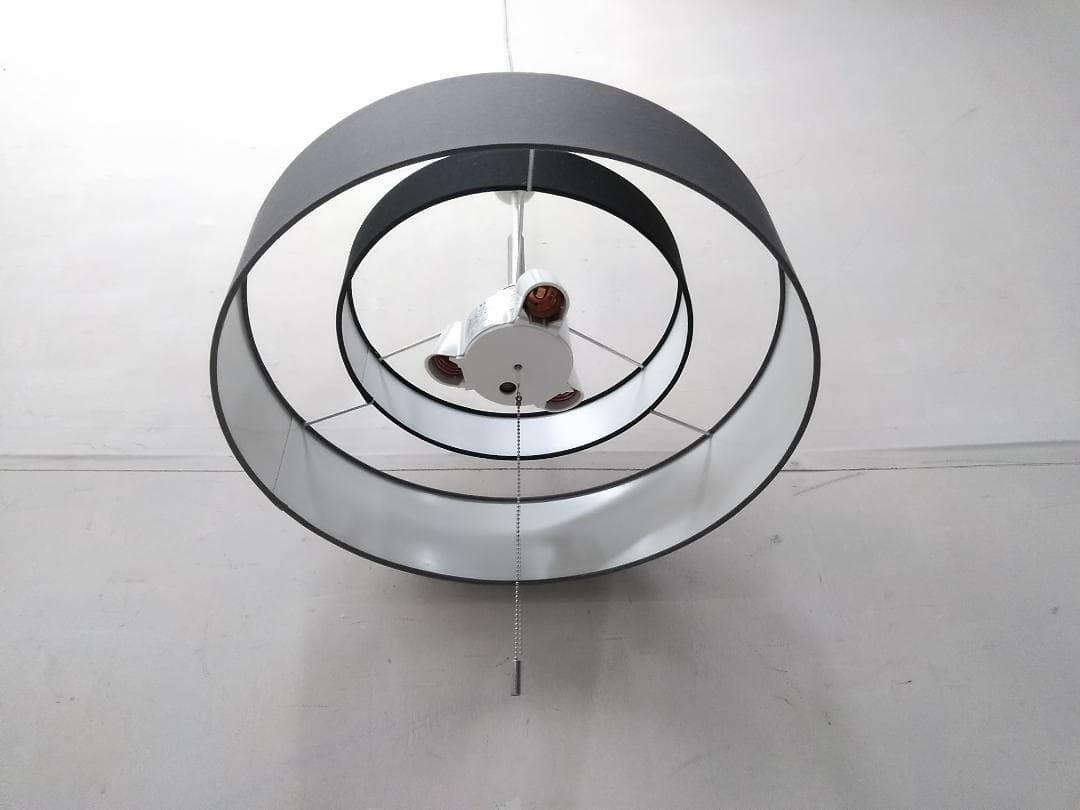 ペンダントライトDual デュアル 3灯 天井照明 和モダン 直径44cm ♪