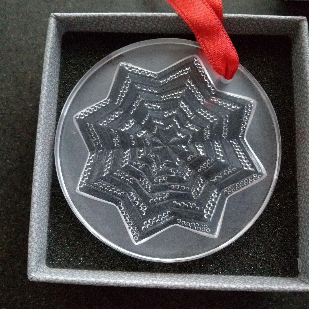 LALIQUE Lalique クリスタル オーナメント ノエル 2003