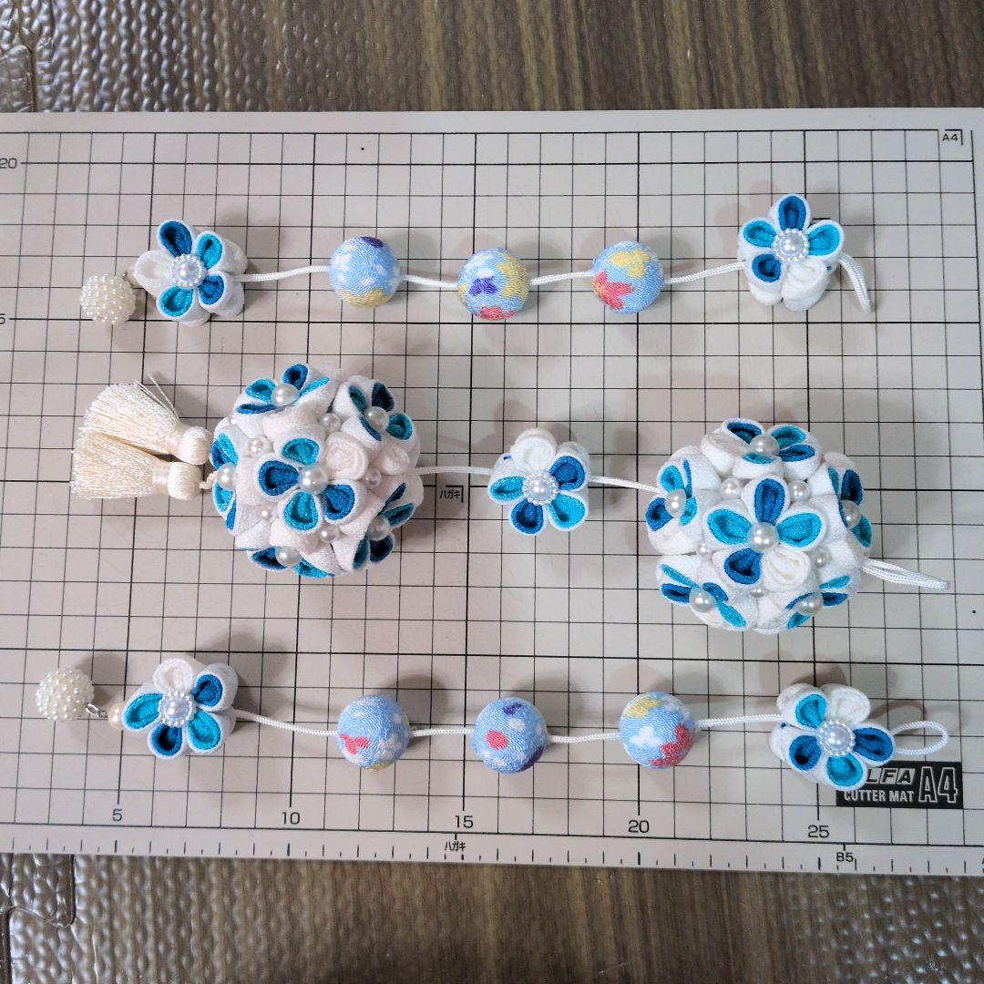 つまみ細工 吊るし飾りと端午の節句飾りセット