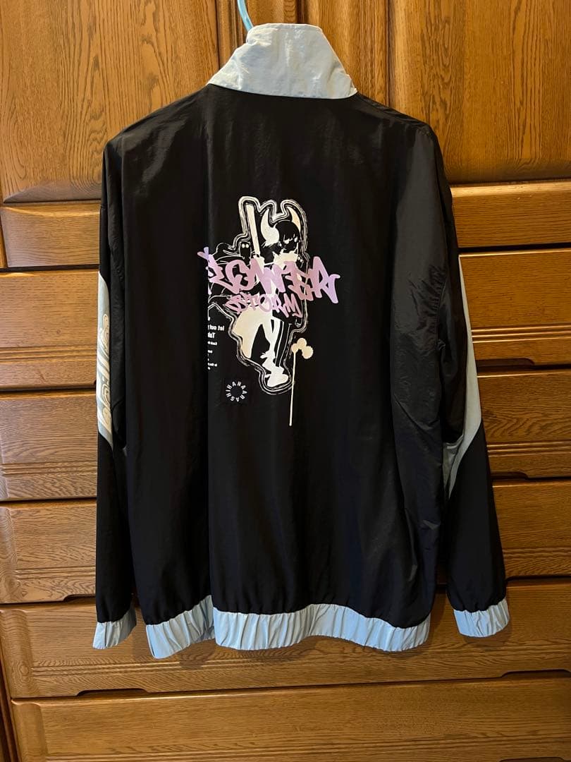 Eve】『花嵐』グッズ ジップアップジャケット黒 Mサイズ - メルカリ