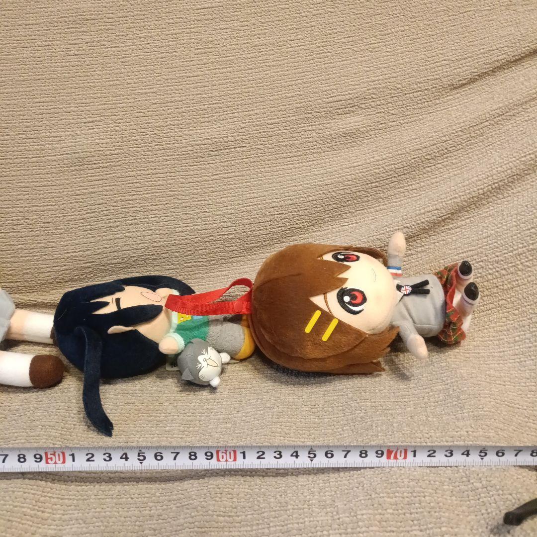 けいおん まとめ売り 猫耳カチューシャ ぬいぐるみ 中野梓 秋山澪 田井