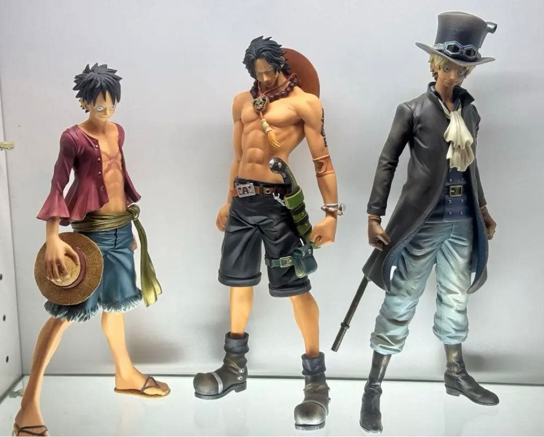 ✳️期間限定価格【全箱付】ワンピースフィギュア 三兄弟 ルフィ