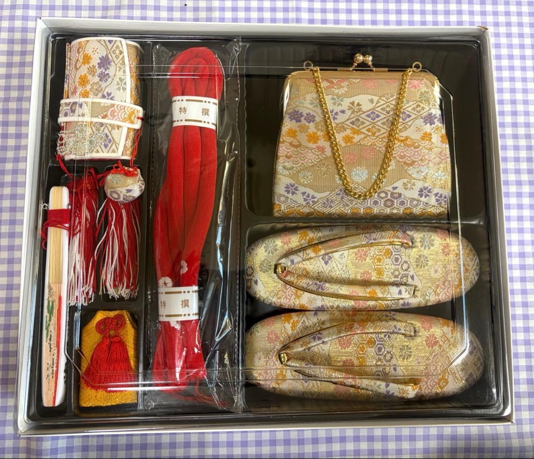 【ほぼ新品】七五三 はこせこセット