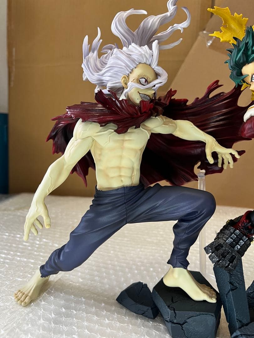 【限定価格】　ヒロアカ　一番くじ　相反する思い　緑谷出久 死柄木弔 つや消し済み