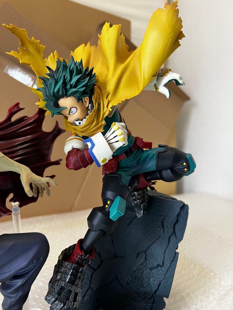 【限定価格】　ヒロアカ　一番くじ　相反する思い　緑谷出久 死柄木弔 つや消し済み