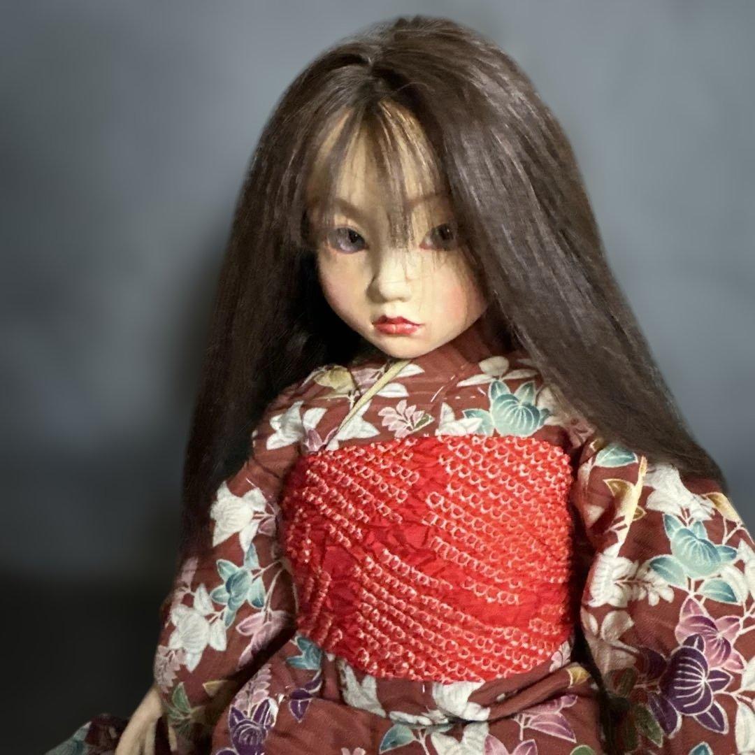 最終大幅お値下げ‼️美しいお顔立ち❣️　素晴らしい伝統的な日本の着物の人形
