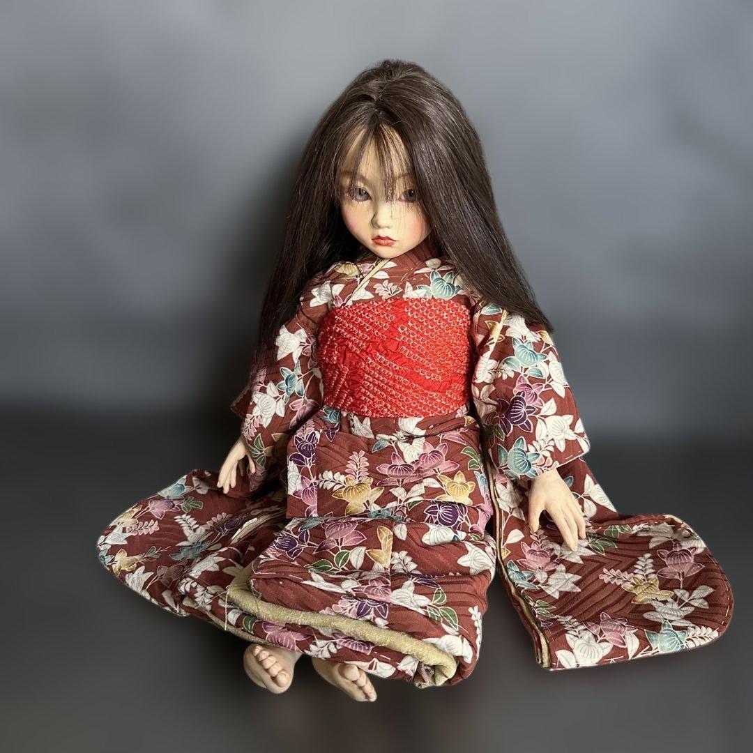 最終大幅お値下げ‼️美しいお顔立ち❣️　素晴らしい伝統的な日本の着物の人形