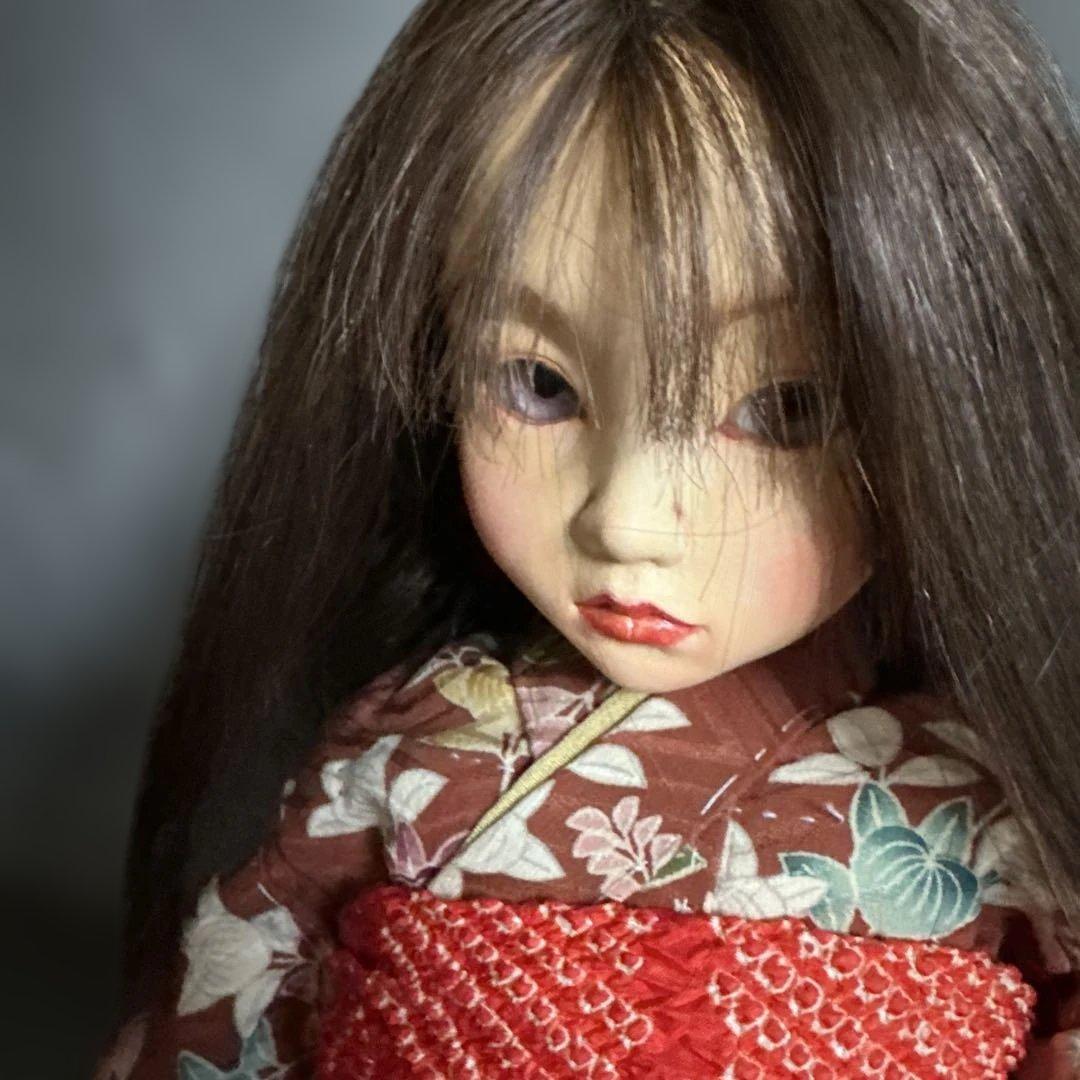 最終大幅お値下げ‼️美しいお顔立ち❣️　素晴らしい伝統的な日本の着物の人形