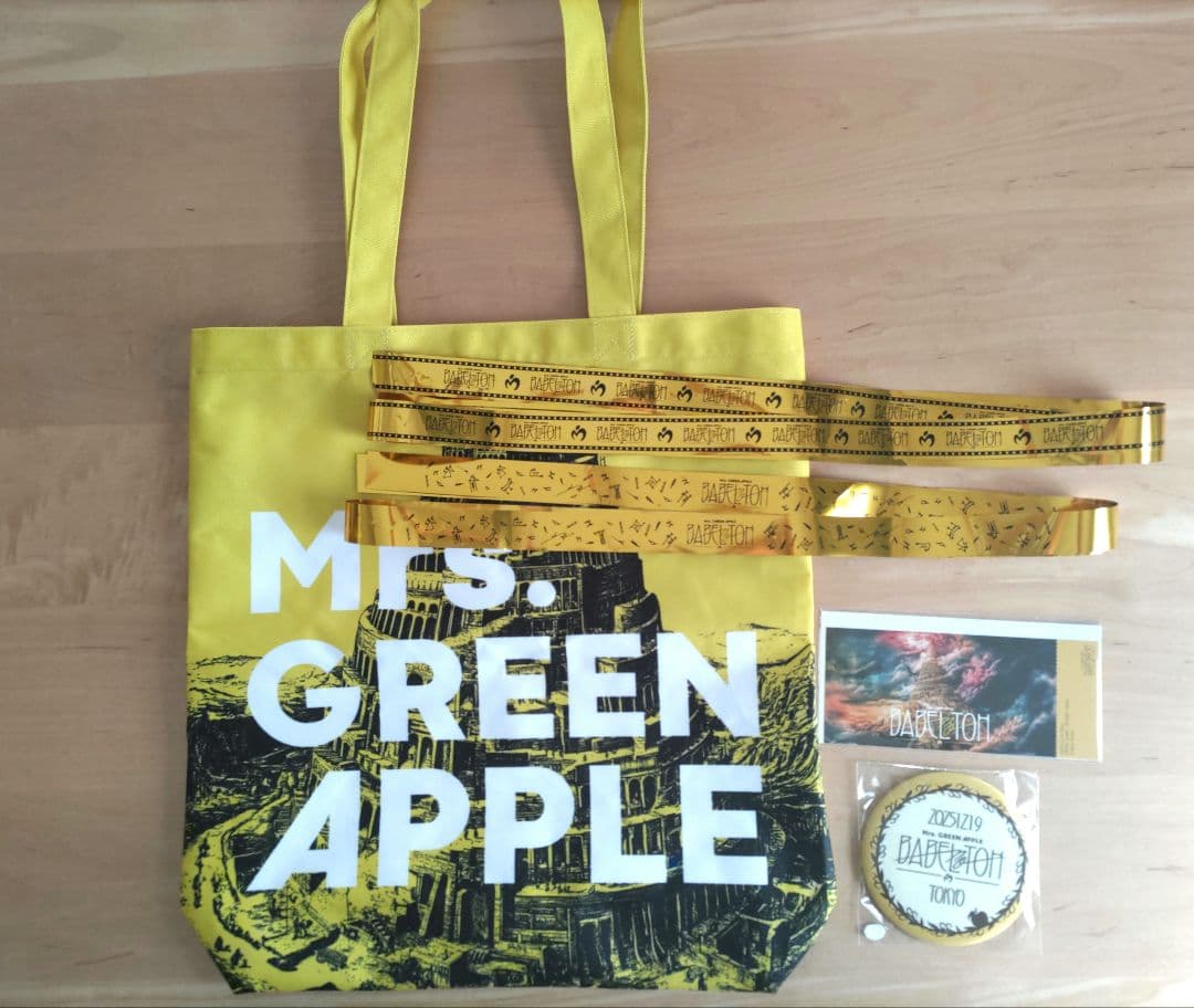 ミセス　バベルの塔Ringo Jamシート特典グッズセット12/19東京ドーム