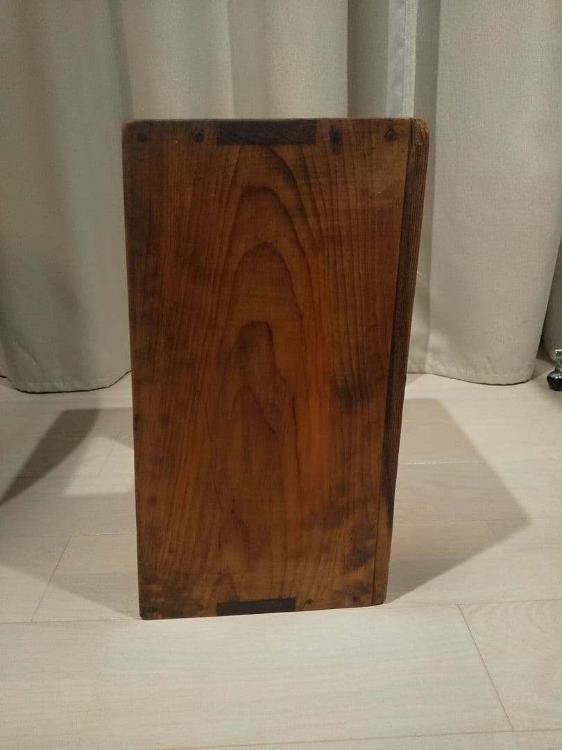 木箱 found muji フランス アメリカ アンティーク ビンテージ - メルカリ