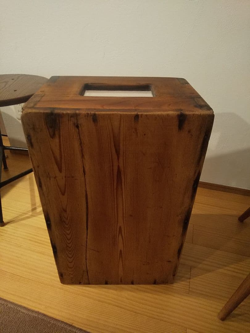 木箱 found muji フランス アメリカ アンティーク ビンテージ - メルカリ
