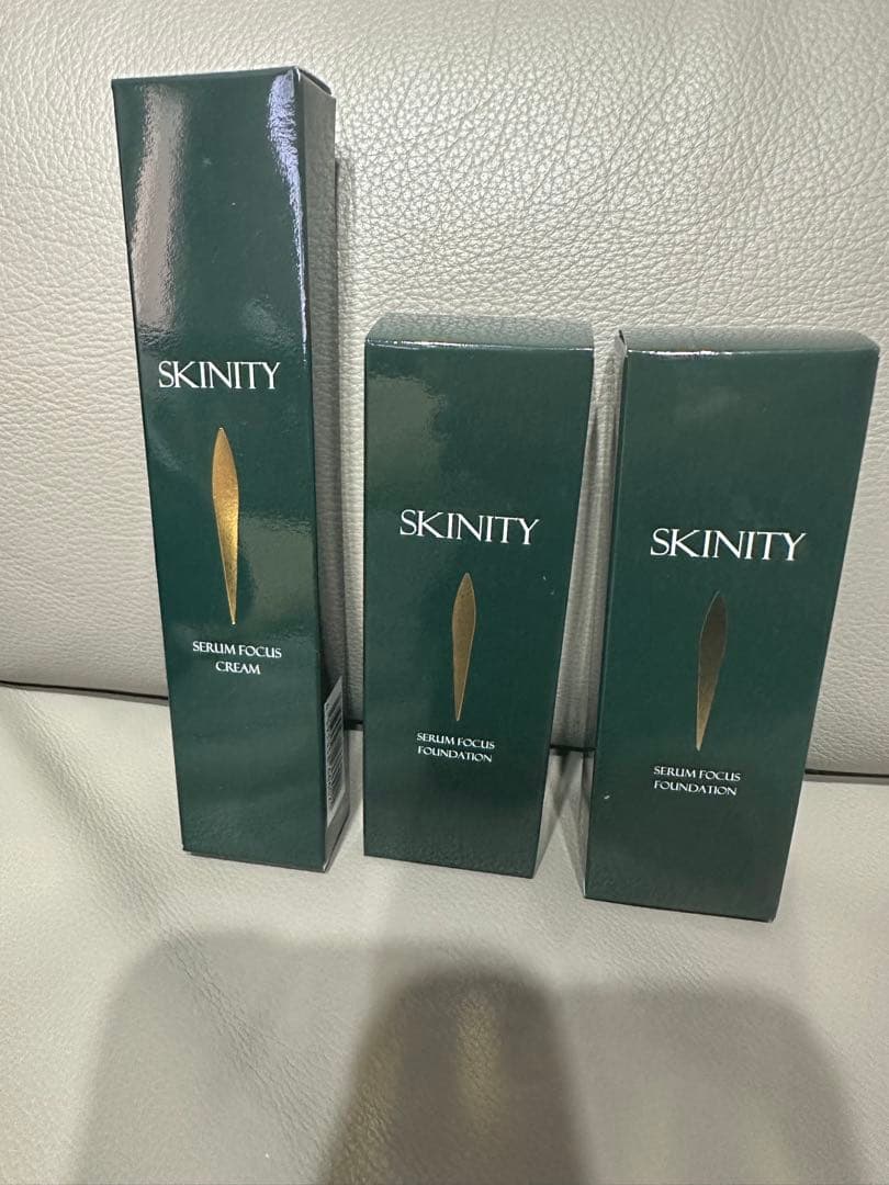 SKINITY セラムフォーカスクリーム＆ファンデーションセット