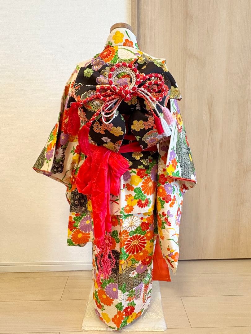 七五三 7才 祝い着 セット ヴィンテージ M2506272