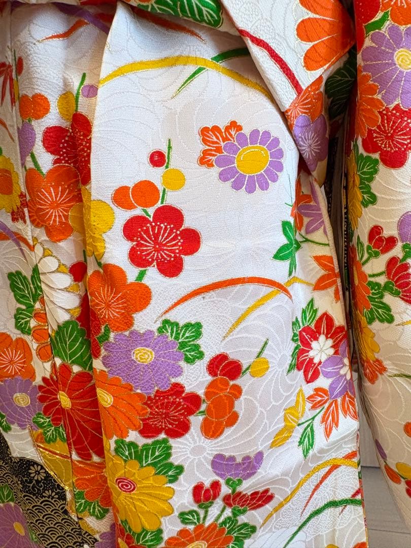 七五三 7才 祝い着 セット ヴィンテージ M2506272