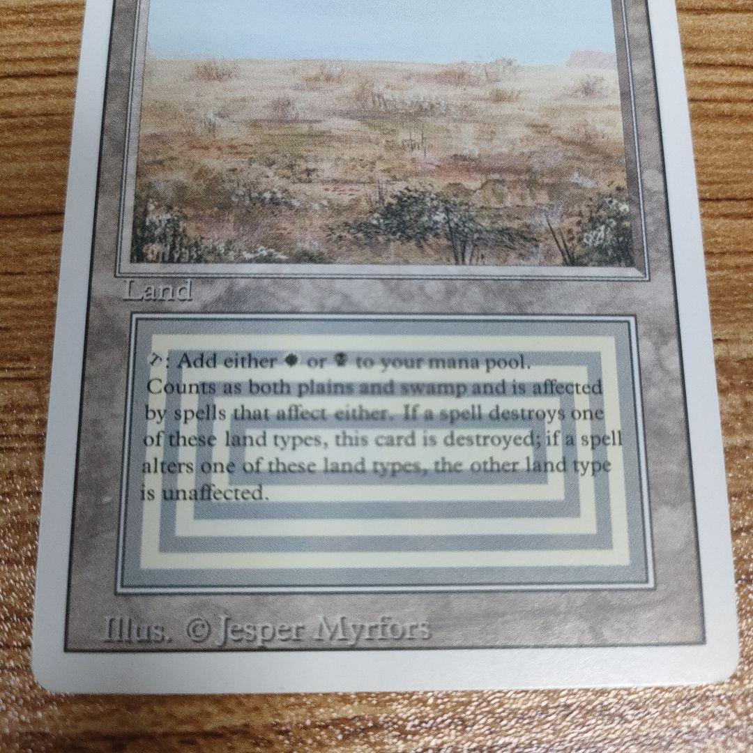 MTG Scrubland デュアルランド まあまあ綺麗 3ED