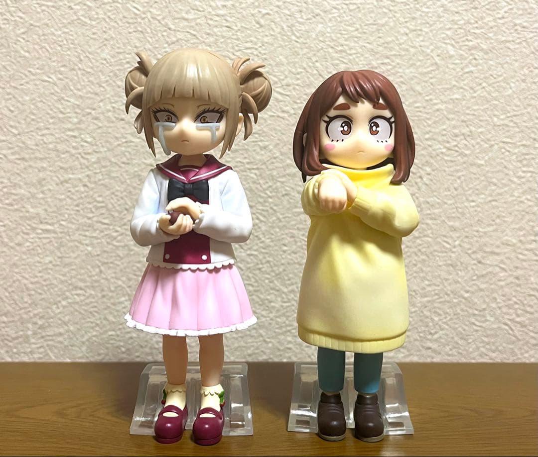 ヒロアカ　フィギュア　一番くじ　麗日お茶子＆トガヒミコセット