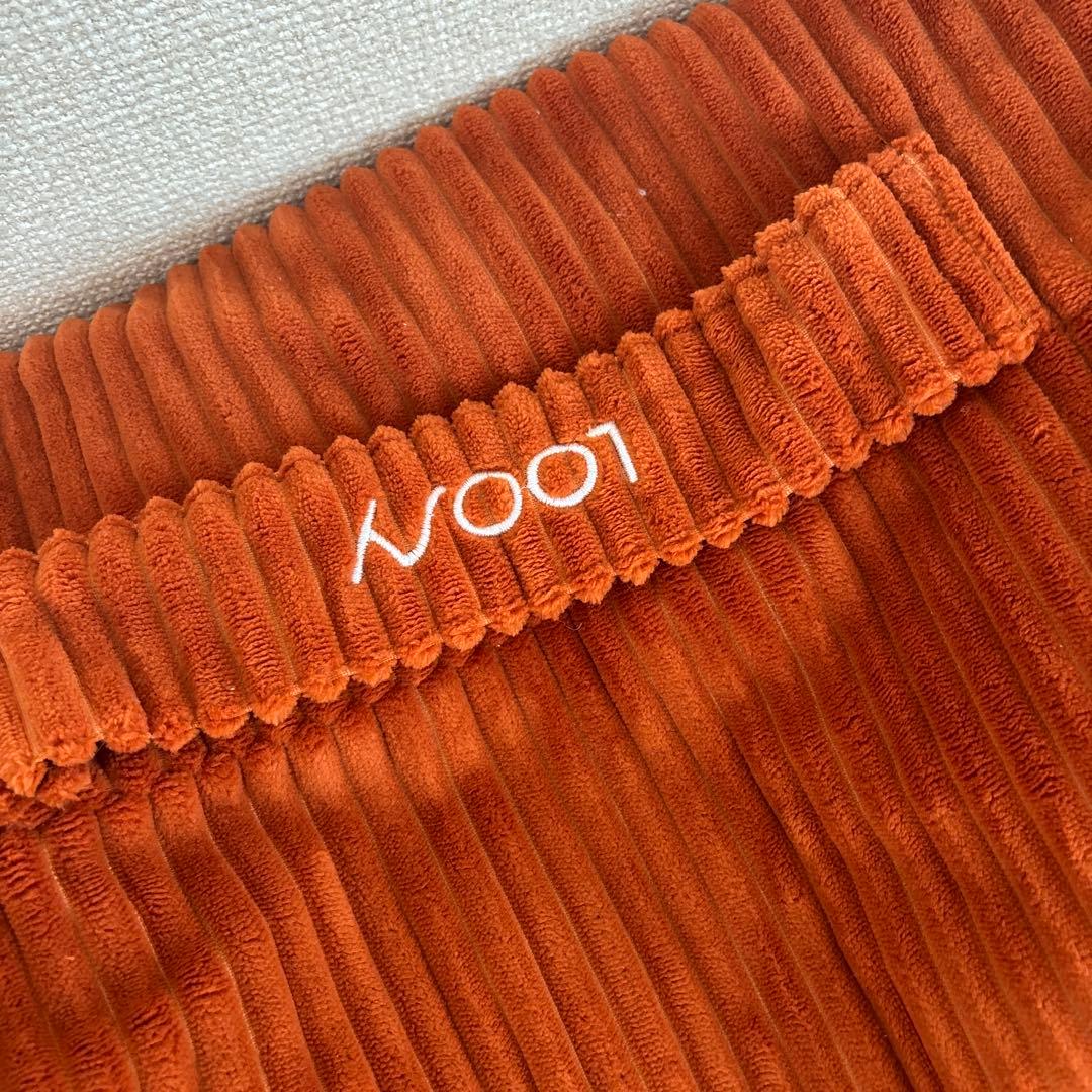 【美品】HUGME 1人掛けビーズソファ Blood Orange