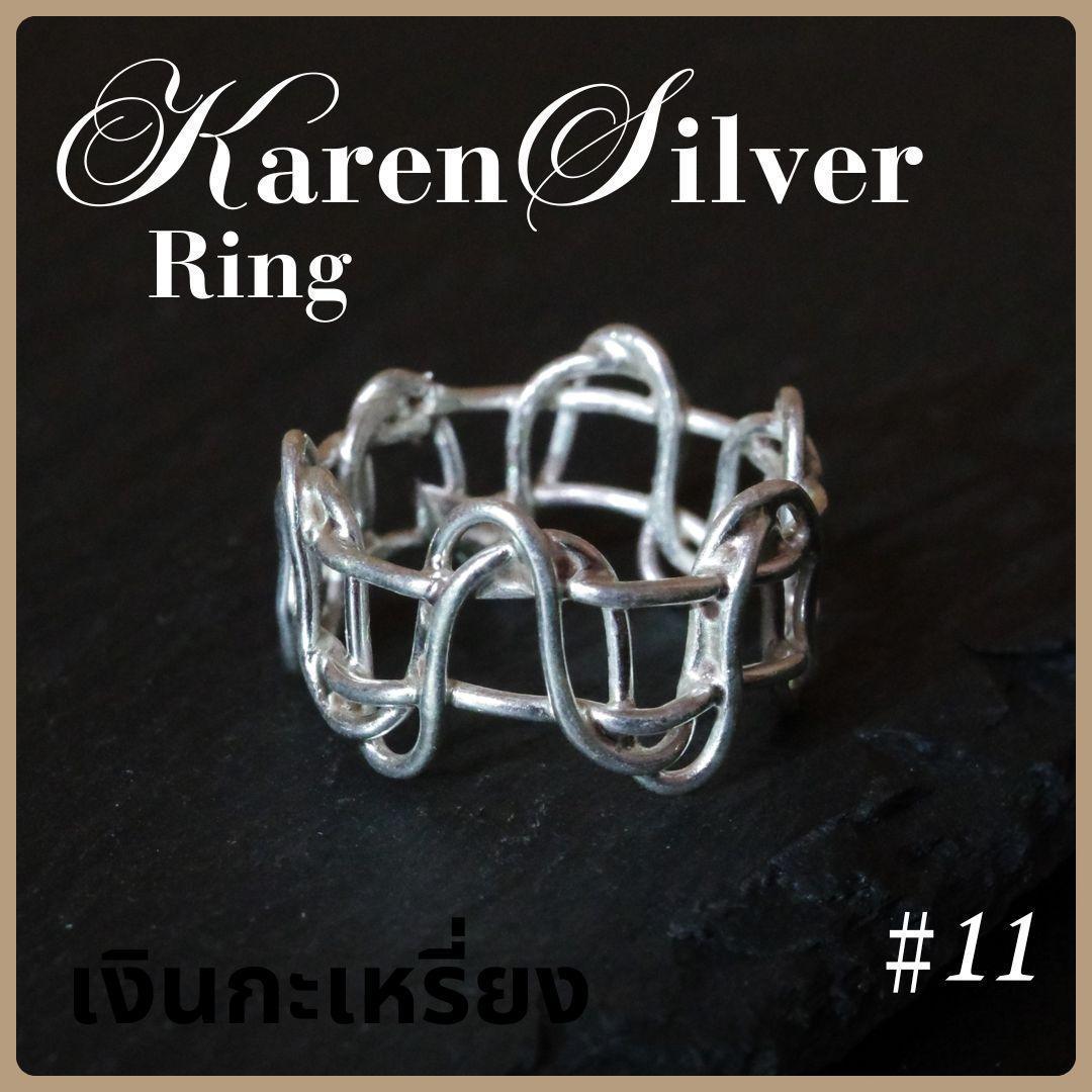 シルバーリング 11号 カレンシルバー カレン族[KN02711AB] - メルカリ