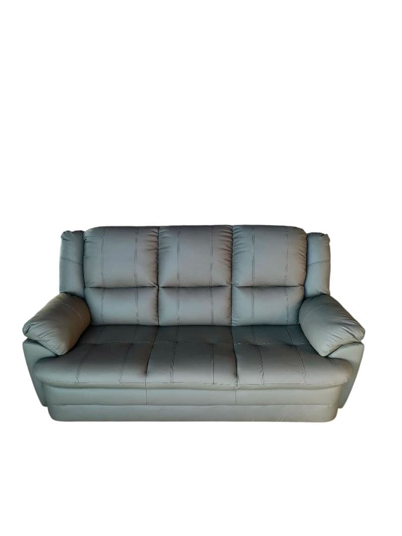 ナフコ　３人掛けソファ　未使用品　本皮　一部合皮　地域限定配送