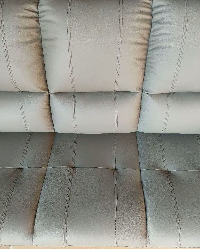 ナフコ　３人掛けソファ　未使用品　本皮　一部合皮　地域限定配送