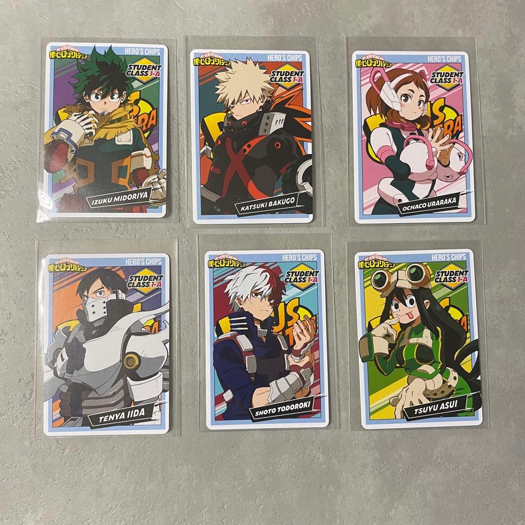 ヒーローズチップ2 コンプリート ヒロアカ オールマイト レアカード