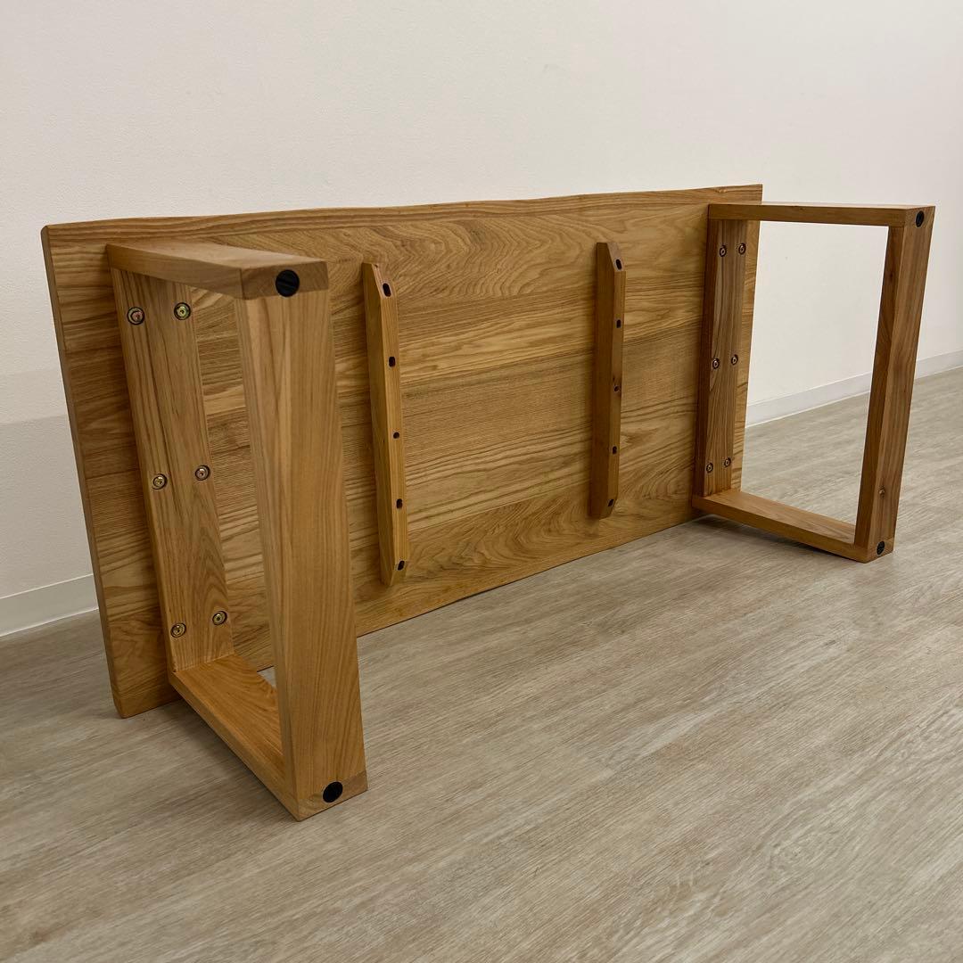 新品☆リビングテーブル センターテーブル 和風モダン 座卓 ローテーブル タモ材