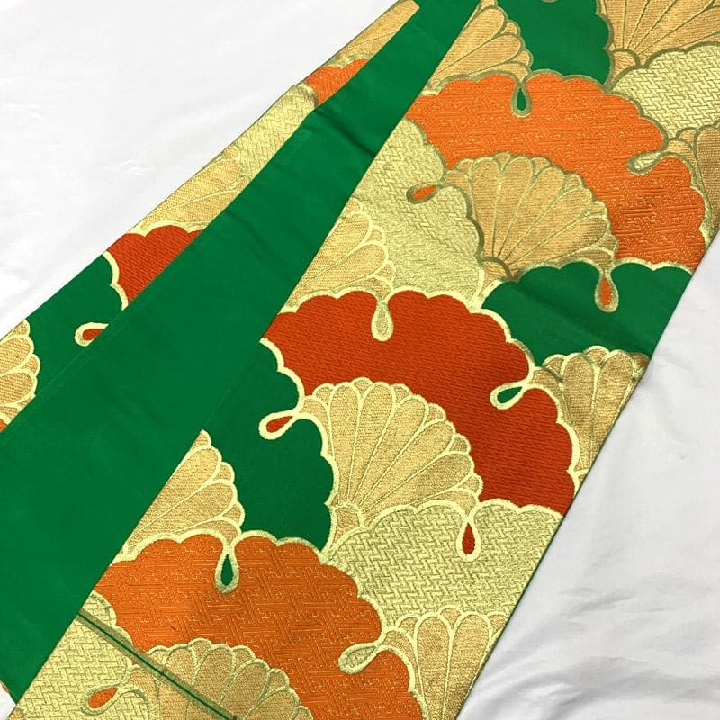 512ag49■川島織物 祝帯 七五三 六通袋帯 ハーフ成人式■状態良好