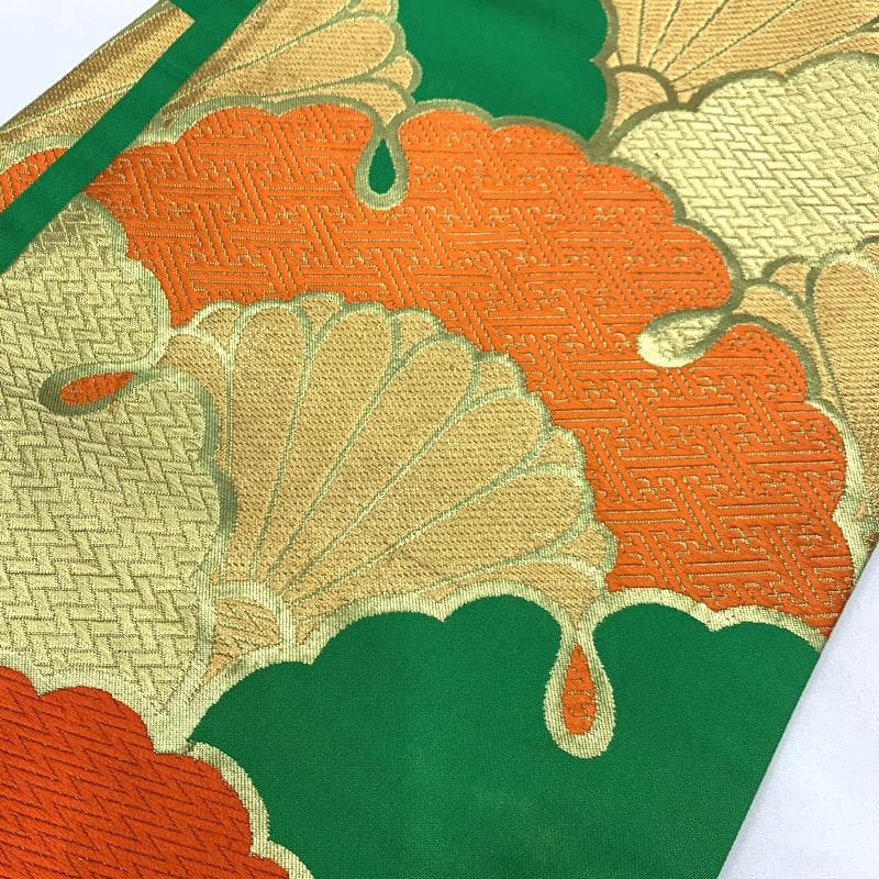 512ag49■川島織物 祝帯 七五三 六通袋帯 ハーフ成人式■状態良好