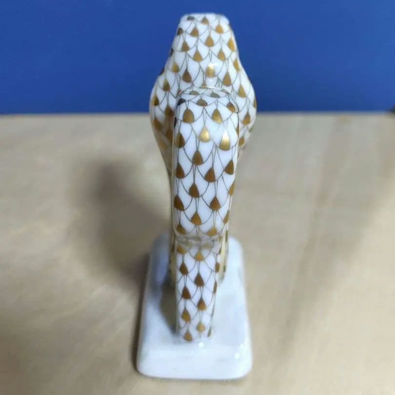 ☆ヘレンド☆2013年 干支 フィギュリン　 置物　ヘビ　巳年　金運　ゴールド