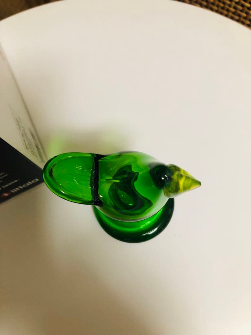 イッタラ　バード　脚付きシエッポ　グリーン　Birds by Toikka