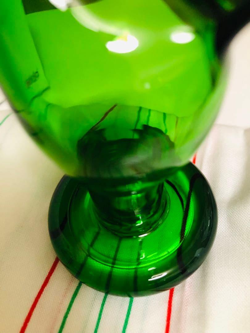 イッタラ　バード　脚付きシエッポ　グリーン　Birds by Toikka