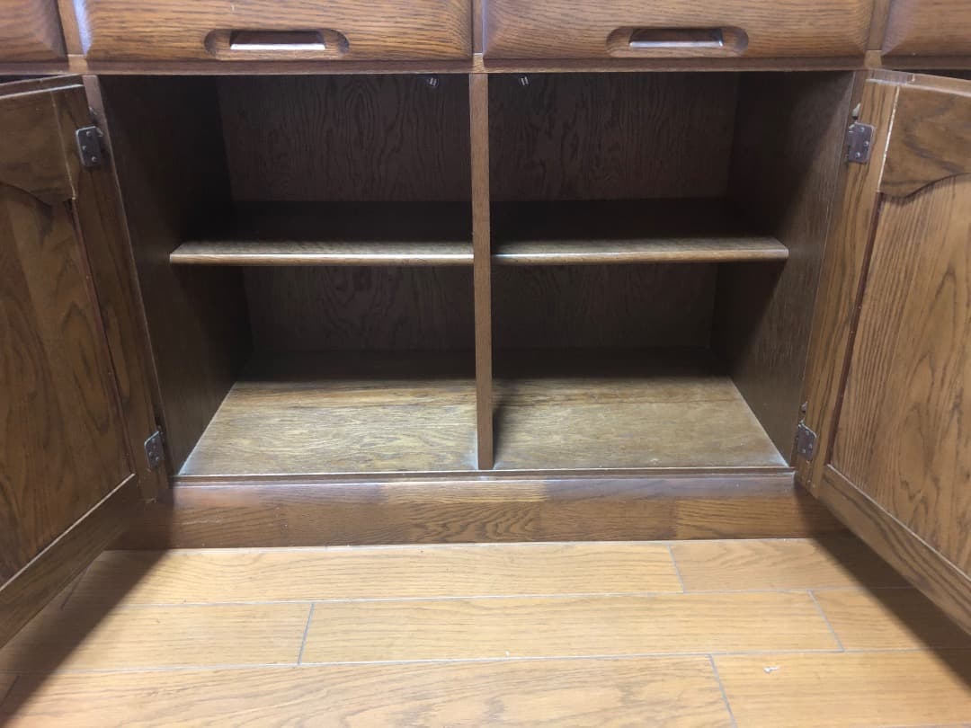 【たのメル便　送料込み】マルミツ　大型食器棚