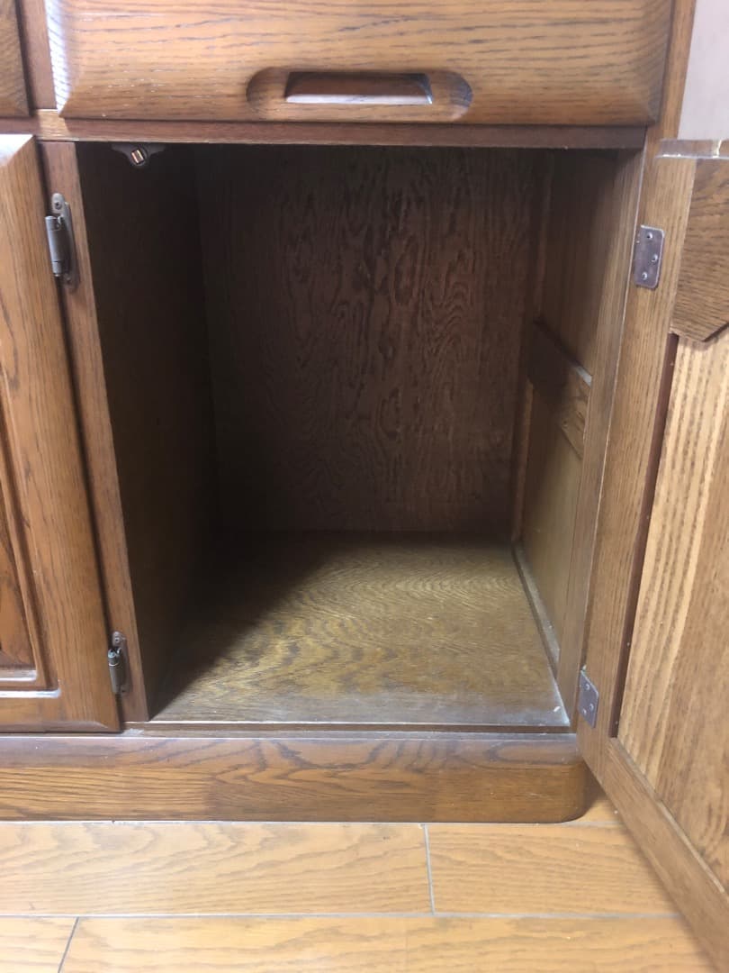 【たのメル便　送料込み】マルミツ　大型食器棚