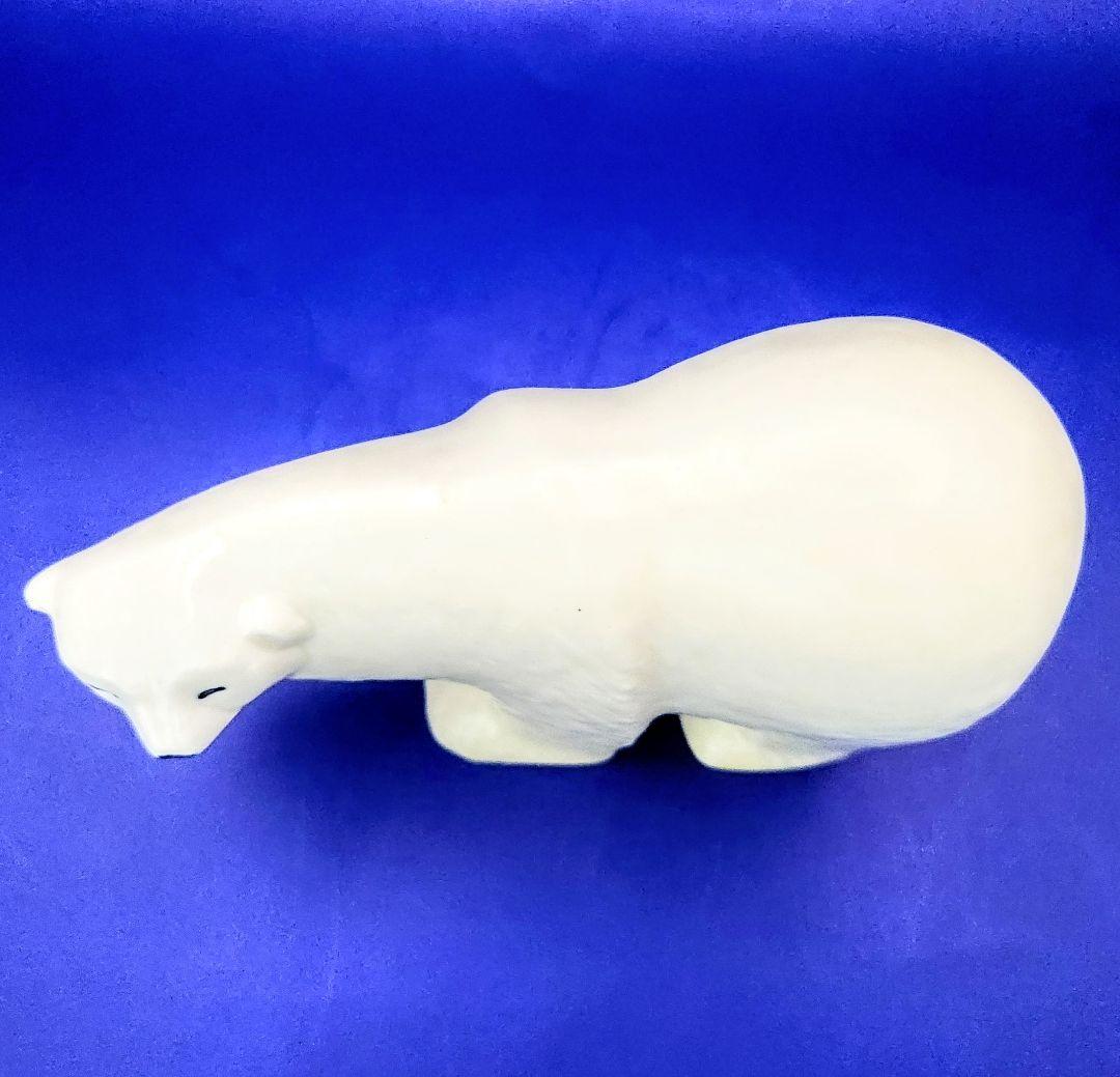 リサラーソン【美品】《シロクマ》 オブジェ　置き物