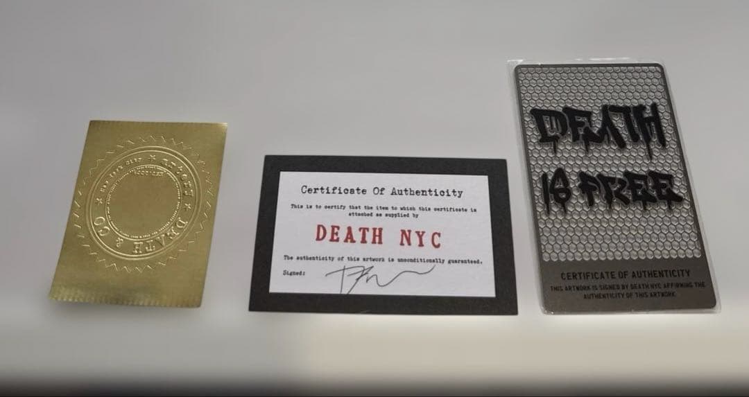 DEATH NYC 現代アートポスター　世界100枚限定 ヴィトン　女神